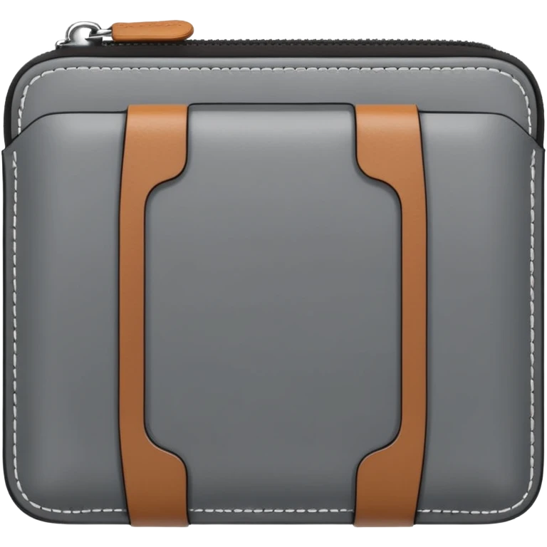 grey wallet emoji