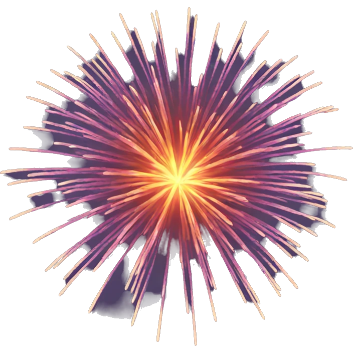 fireworks emoji