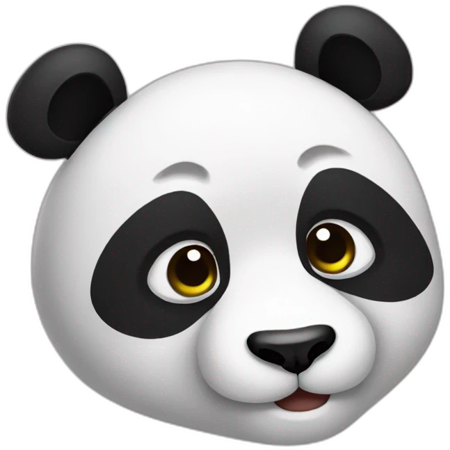 panda qui pleure emoji