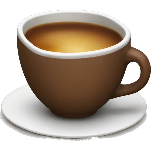 Tasse marron  emoji