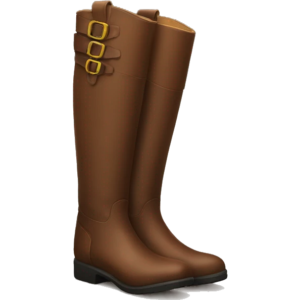 Riding boots emoji