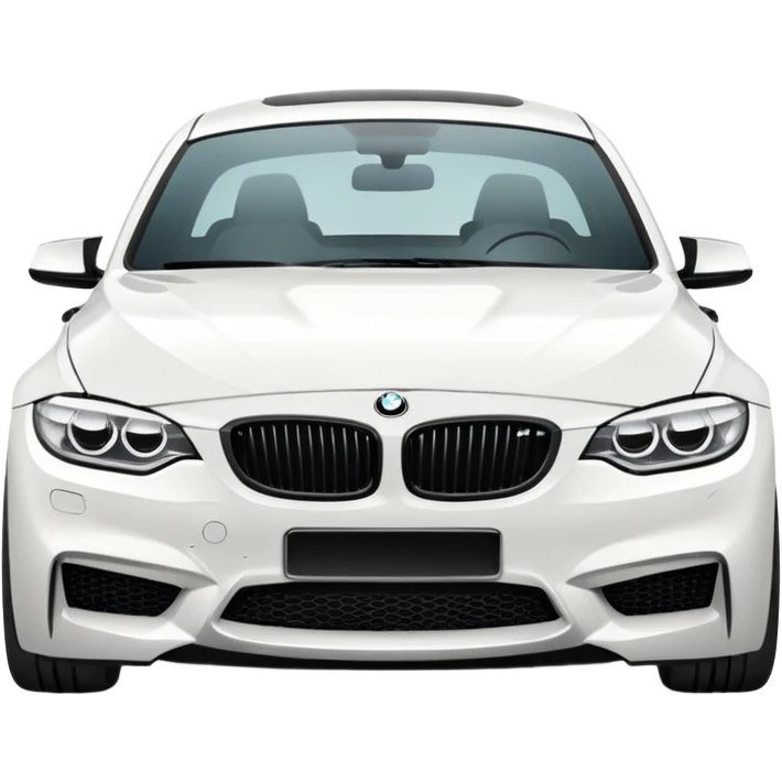 white BMW emoji