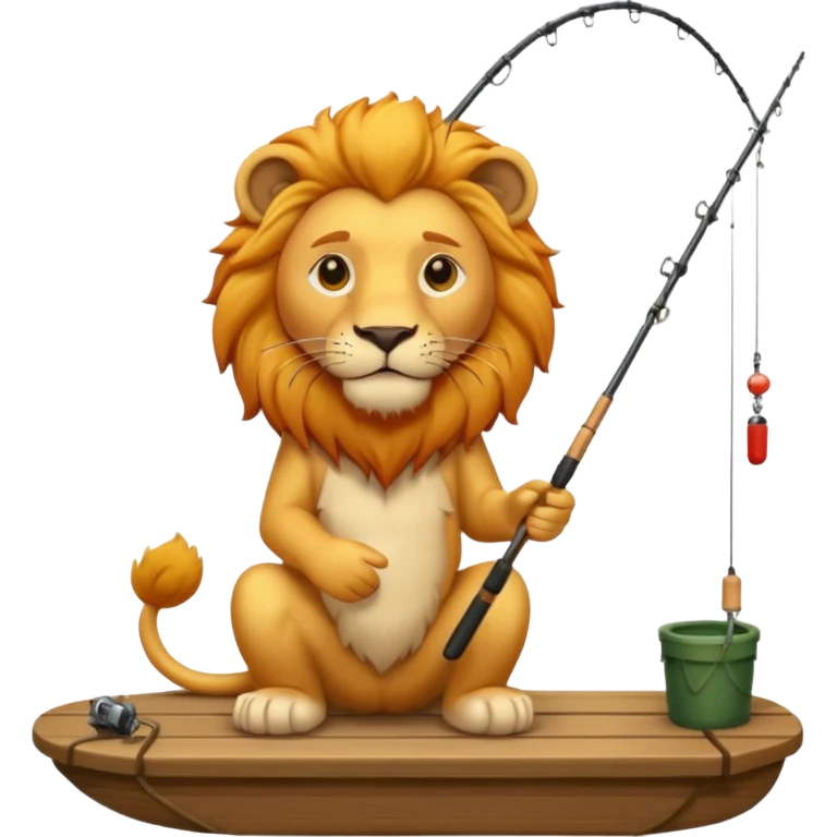 lion fishing emoji