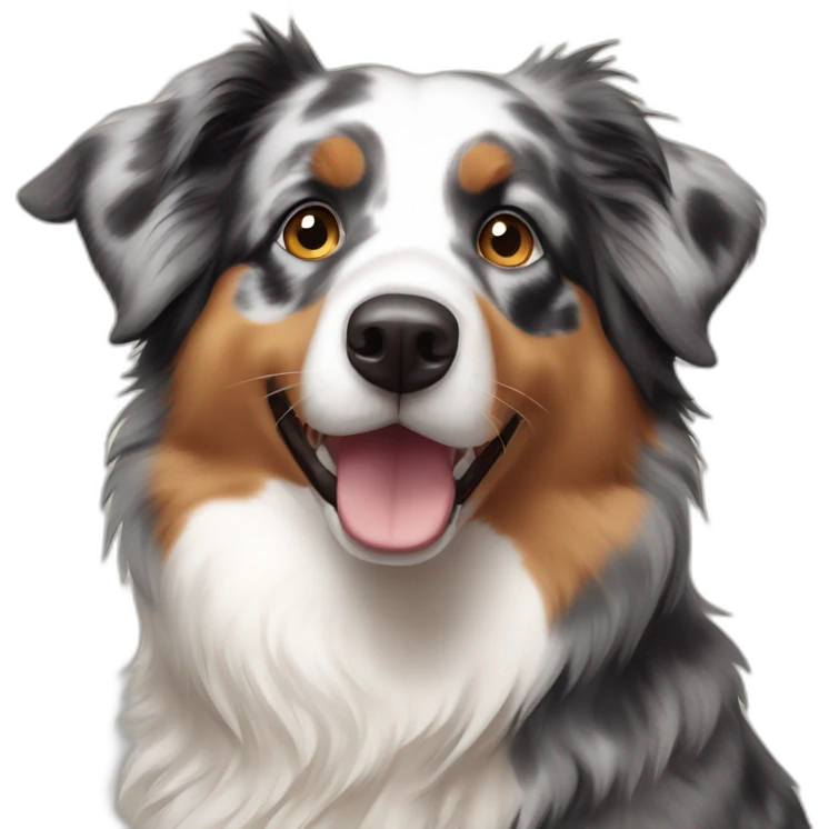 australian shepherd emoji