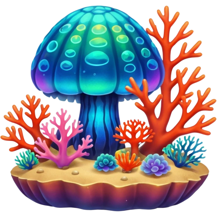 Coral Reef Treasure emoji