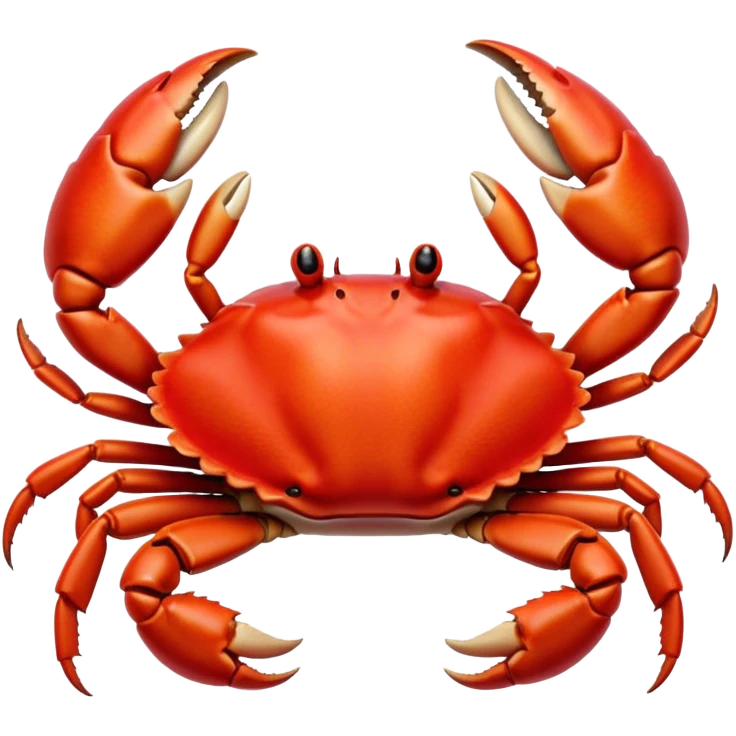 Cinematic Realistic Cute Yawning Crab Portrait Emoji, Head tilted slightly with a dramatic, wide-open yawn, showcasing a soft, textured red shell with a charming, naturally formed face and drooping features, rendered with realistic detail and warm, sandy light, high shine, relaxed yet expressive, styled with a dash of coastal charm, soft glowing outline, capturing the essence of a sleepy yet affectionate crab that appears ready to stretch out on the shore for a peaceful nap! emoji