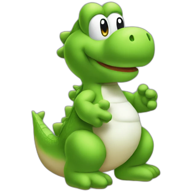 yoshi-(proportional)calm-(realistic) emoji