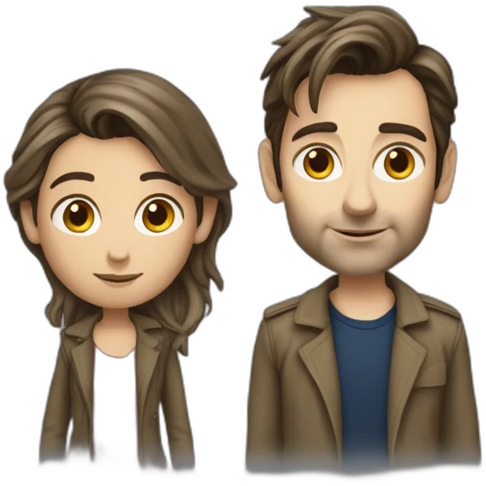 Caucasian-Girl-Companion-to-DoctorWho-David-Tennant emoji