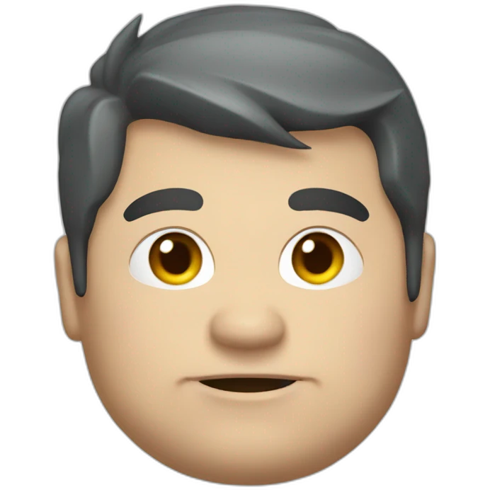 Batman's fat emoji