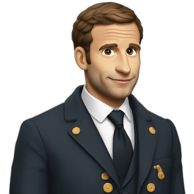 Macron au dodo emoji