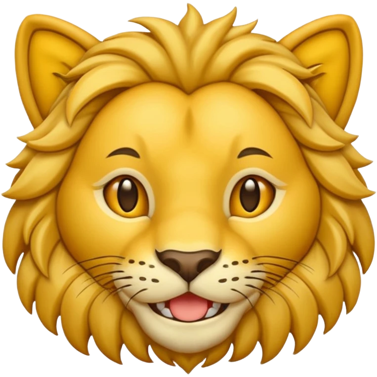 haz un emoji de leon emoji