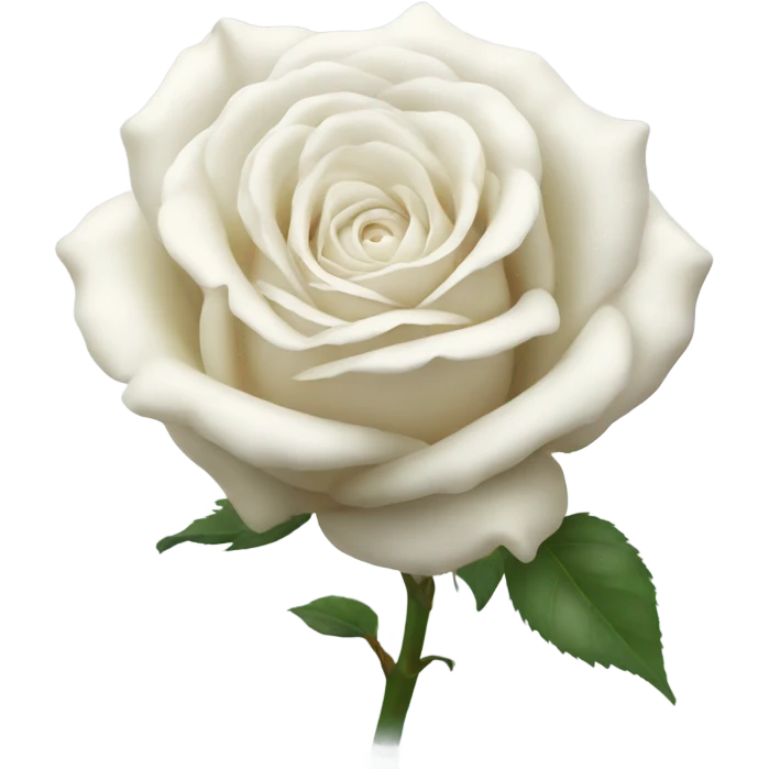 white rose  emoji