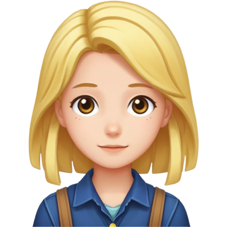 Cute Stardew Lu emoji