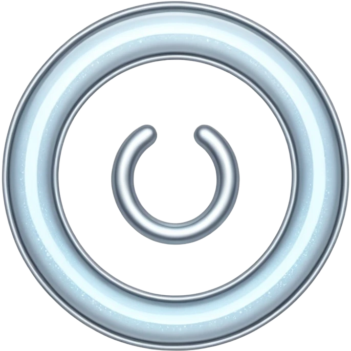 glitter white symbol of health emoji