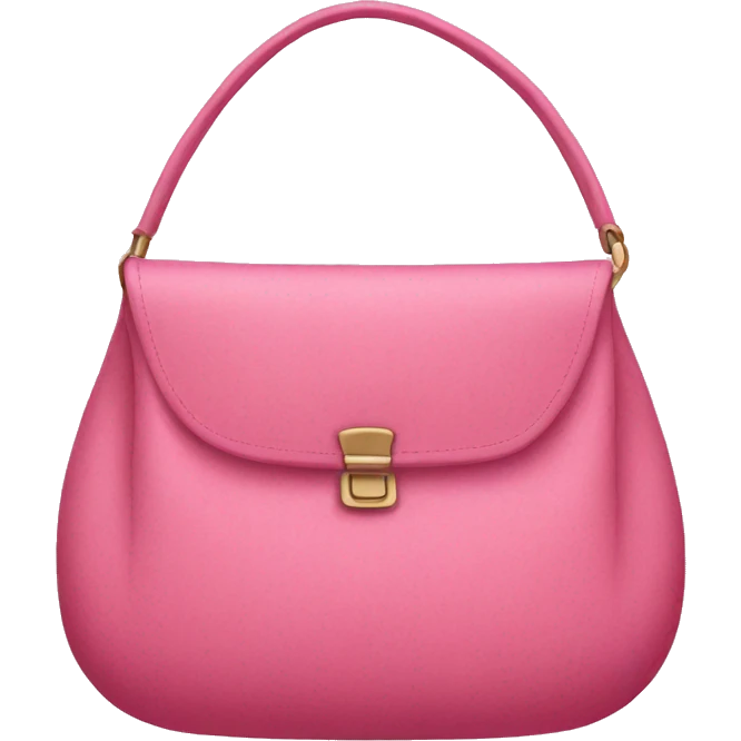 Pink bag emoji