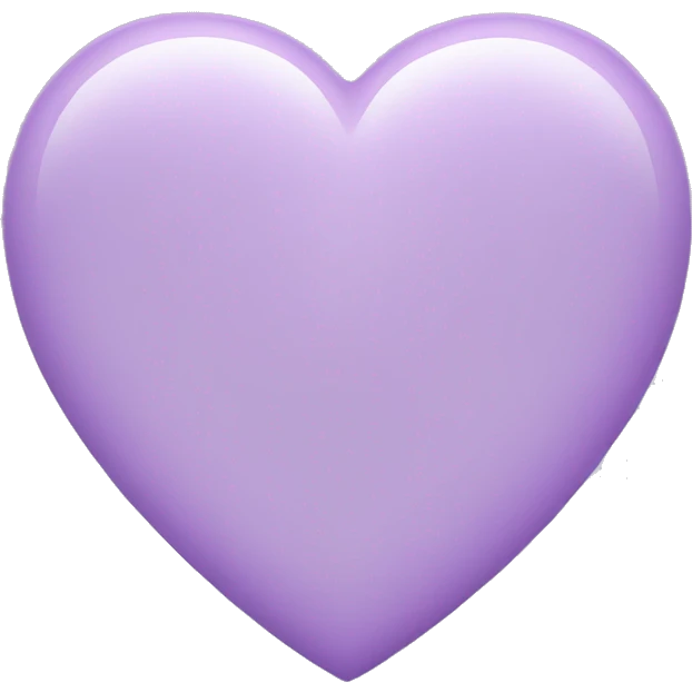 Light Purple Heart  emoji