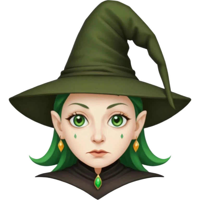 Una bruja fea  emoji