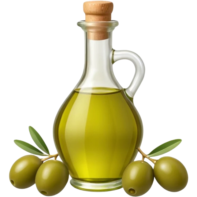 olive oil with olives emoji