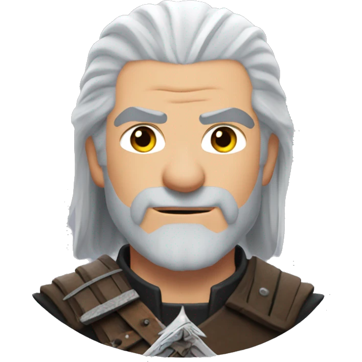 Geralt of Rivia emoji
