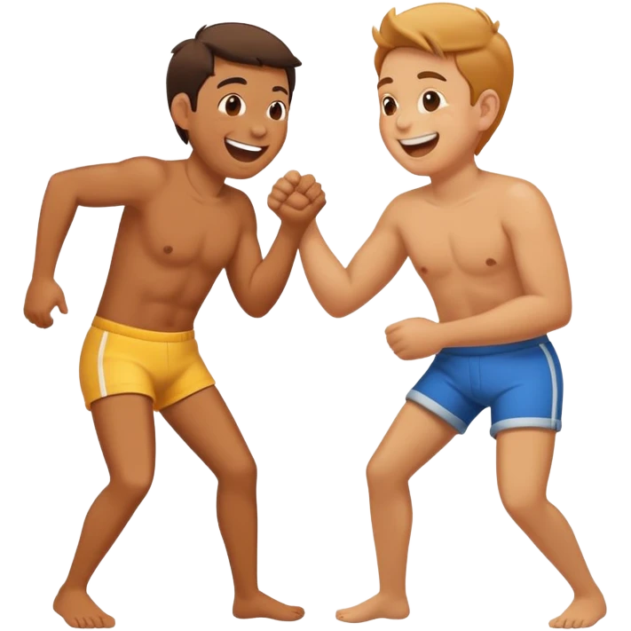 Slapping friends butt emoji