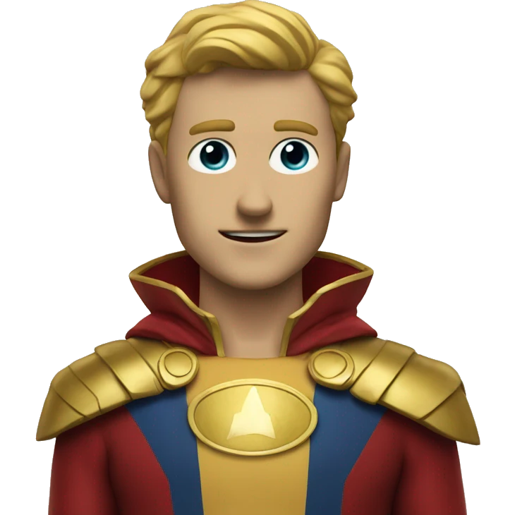 Homelander Emoj from The Boys drama series emoji