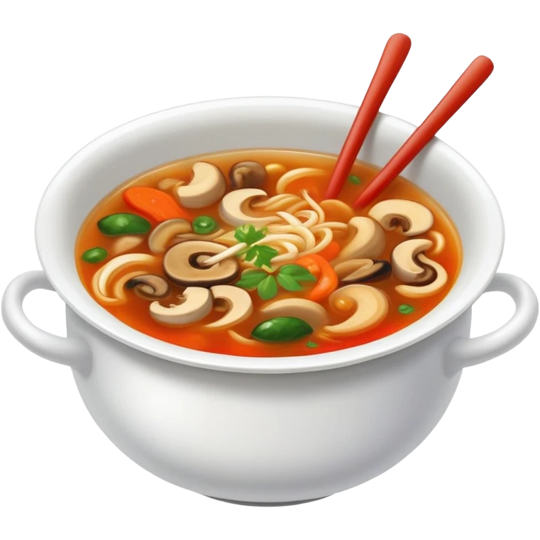 Hot and sour soup emoji