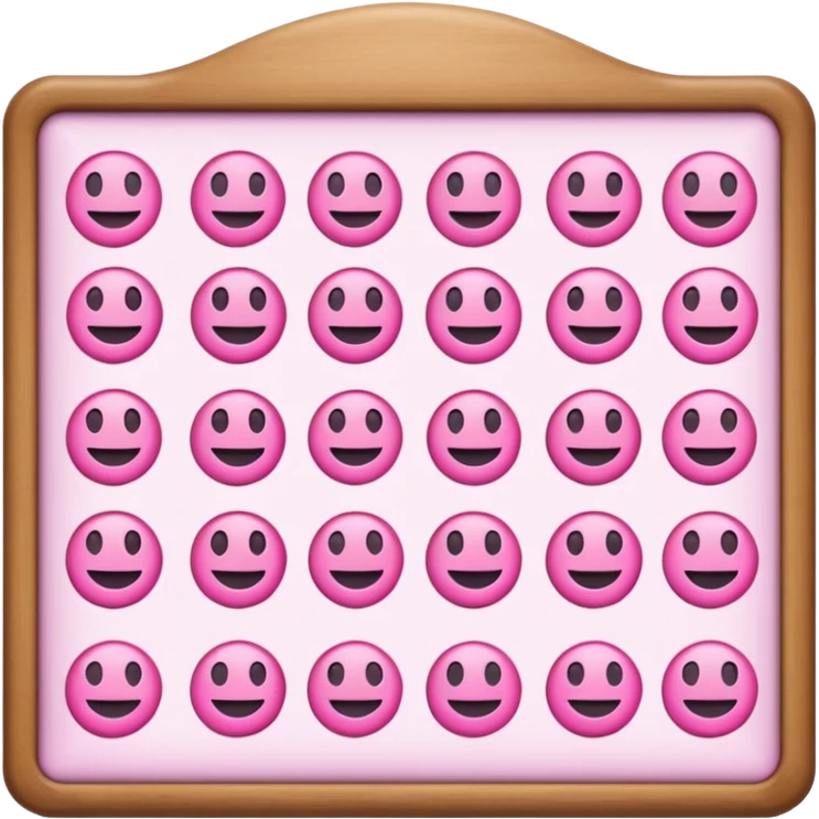 pink business strategy board. emoji png emoji