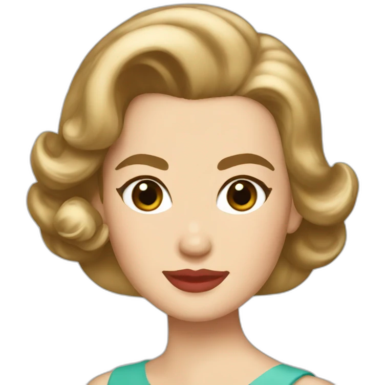 Grace kelly light brown hair emoji