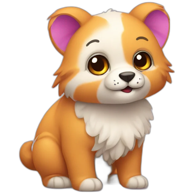 cute colorful animals emoji