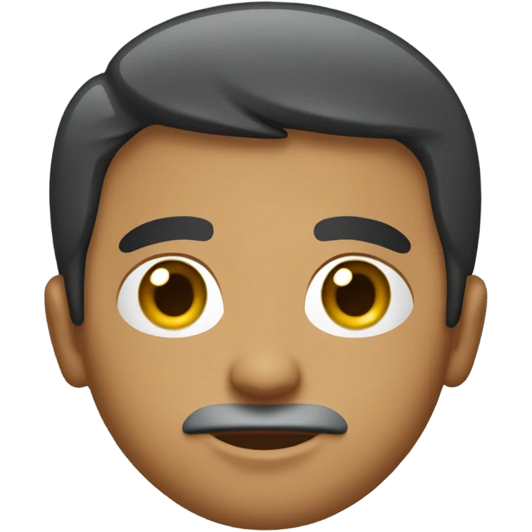 short hair Hispanic man emoji