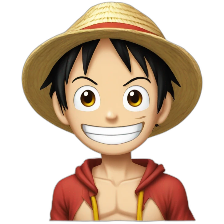 Monkey d luffy emoji