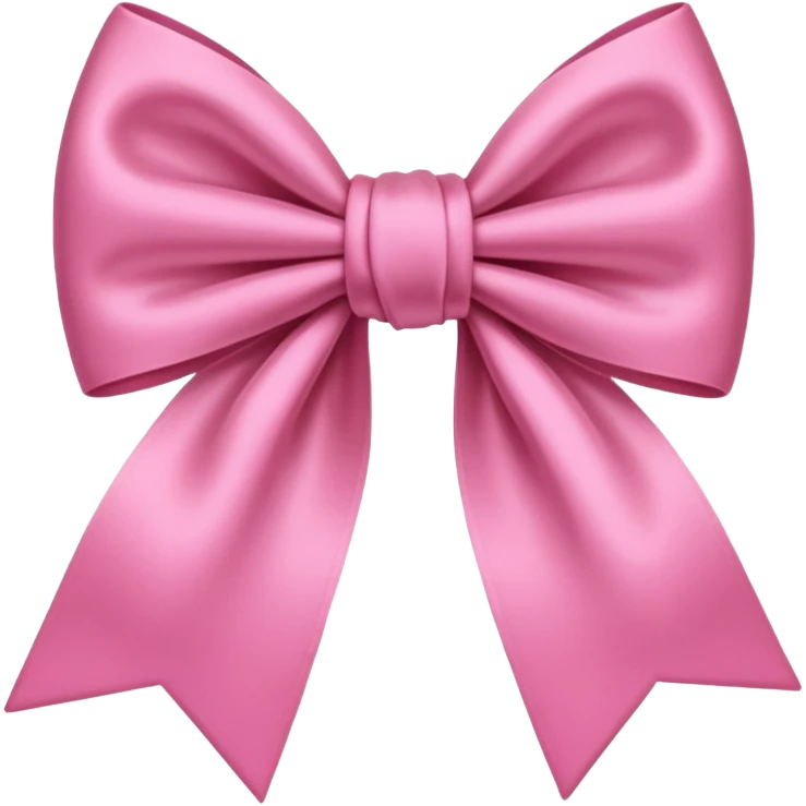 coquette bow emoji