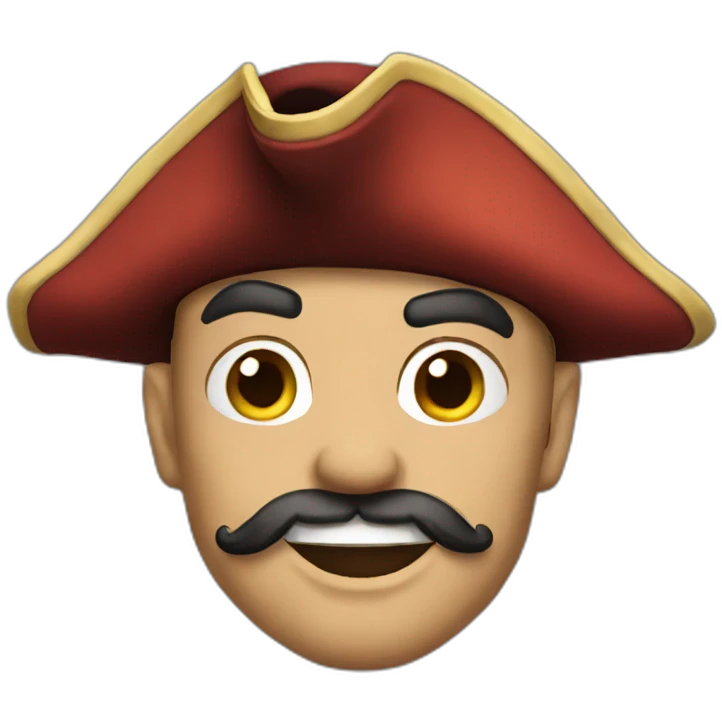 pirate face emoji