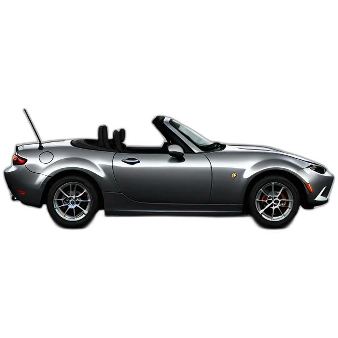mazda mx5 grise emoji