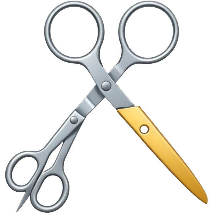 kid scissors emoji