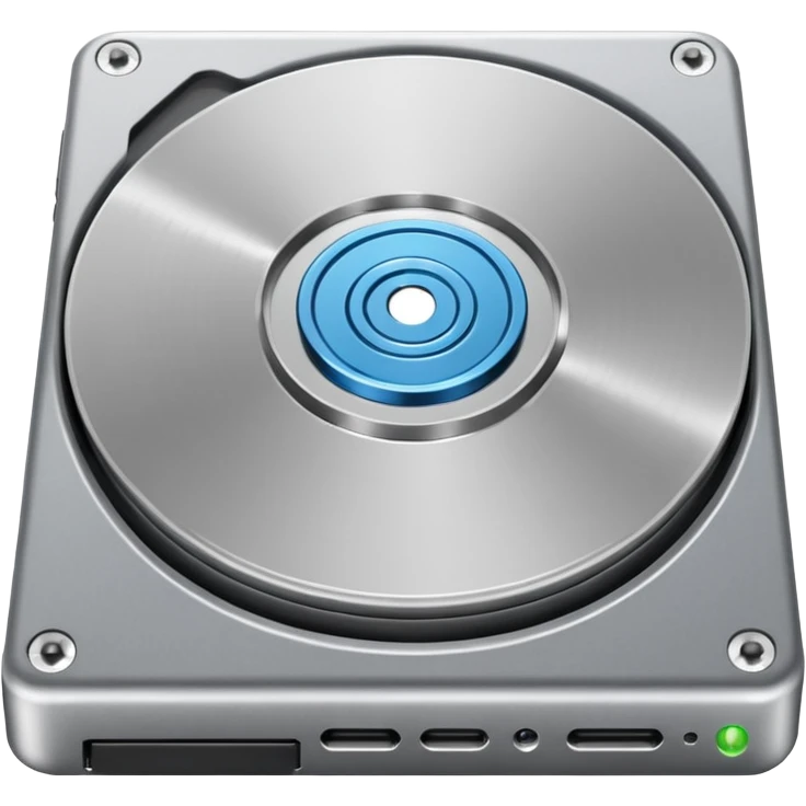 hard drive clean up emoji