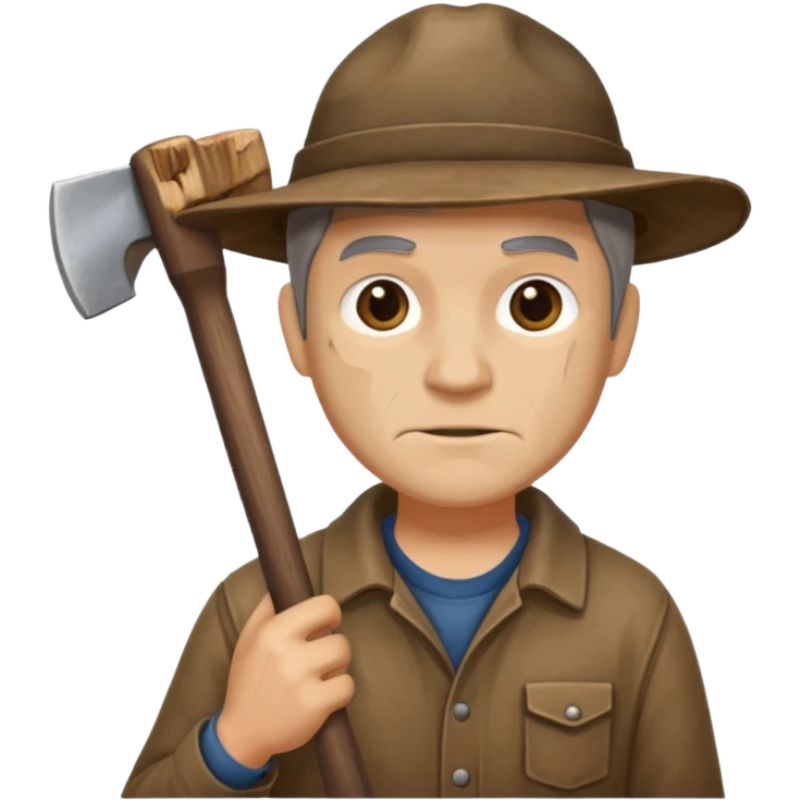 Hatchet man emoji