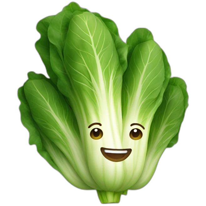 Bokchoy smiling emoji