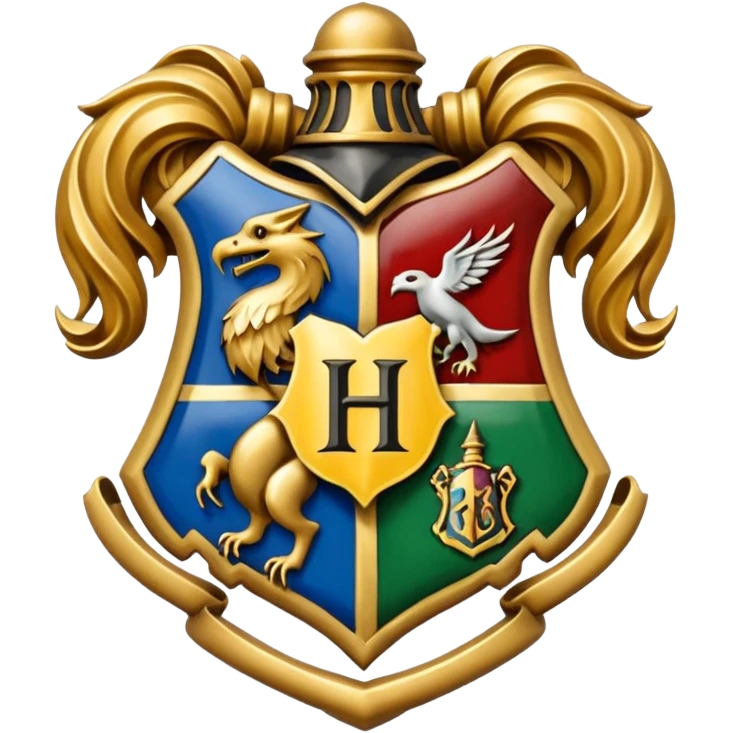 hogwarts badge emoji