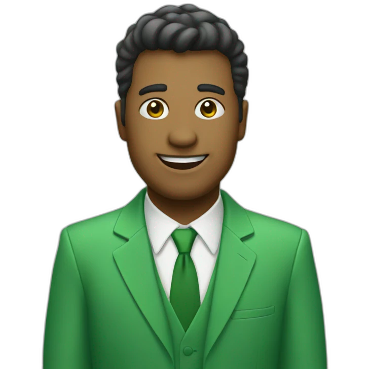 green synchronized icon emoji