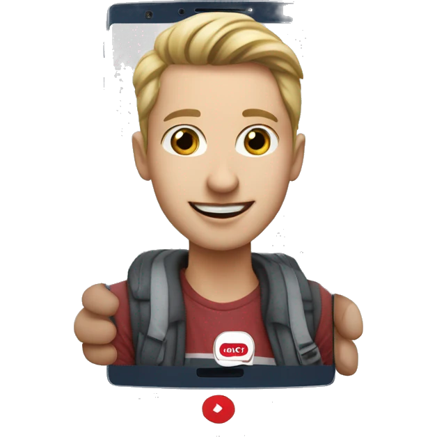 Facetiming from Berlin to Düsseldorf City emoji
