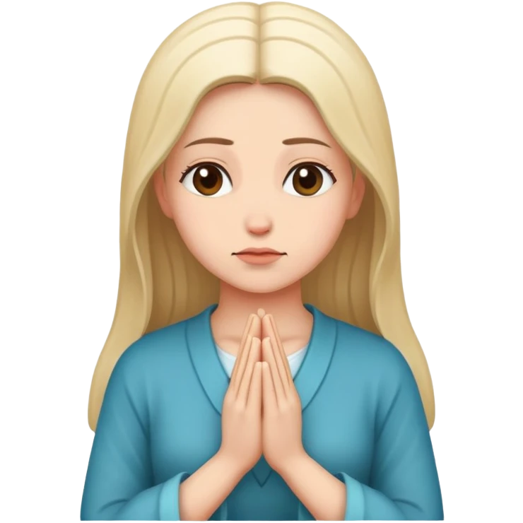 Women praying  emoji