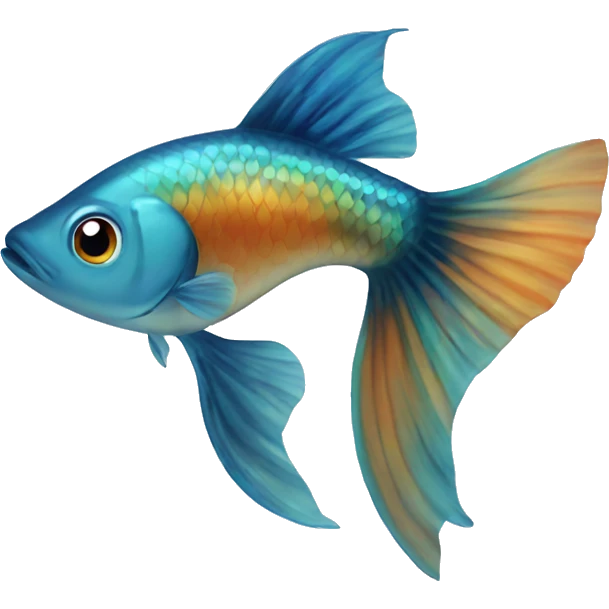 Guppy fish emoji