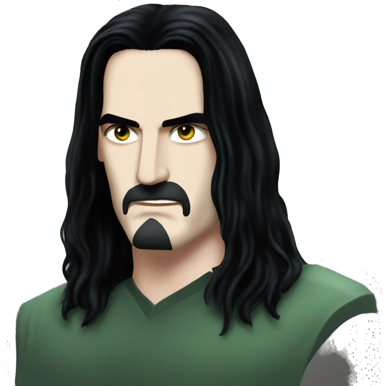 Peter Steele long hair no beard  emoji