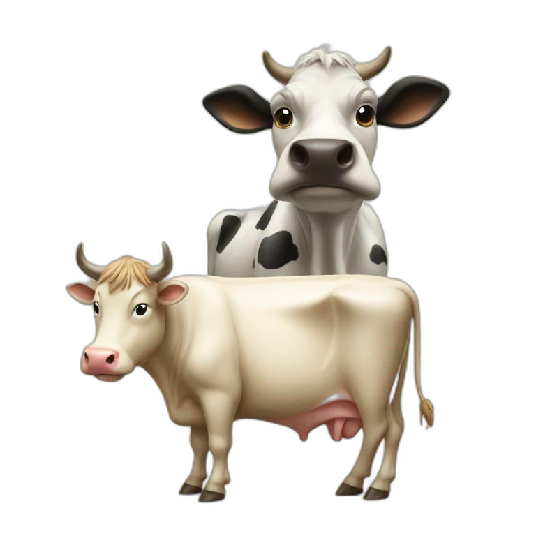 Cow whit turtul emoji