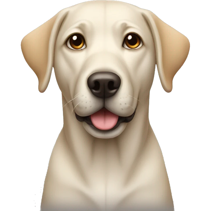 Lab dog emoji