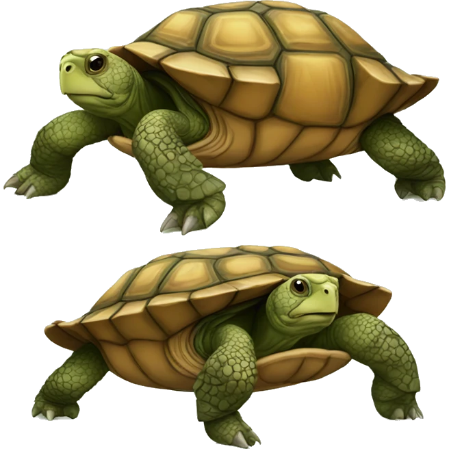 old tortoise emoji