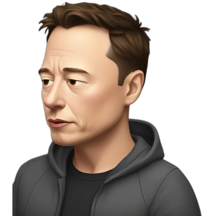 tired elon musk emoji