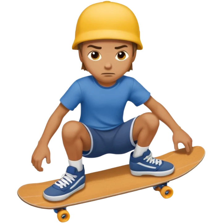 Skateboarder profileshot emoji