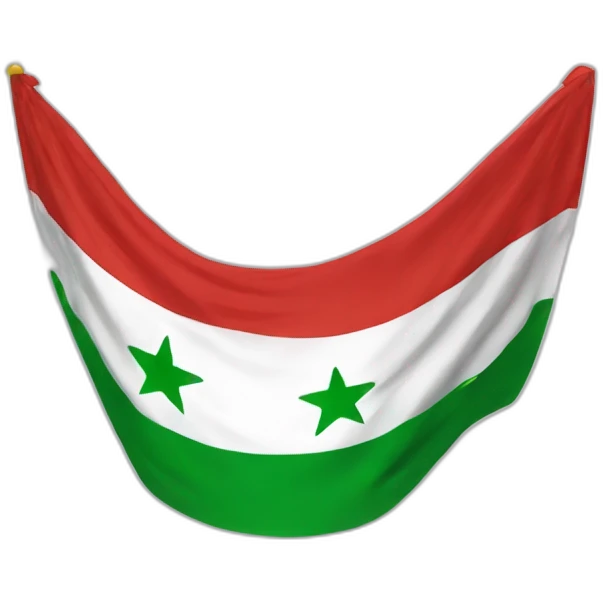Drapeau Syrie libre emoji